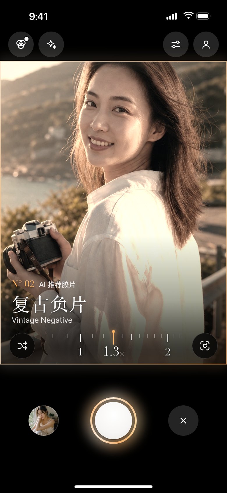 就绪：AI 选的胶片以片名卡出现